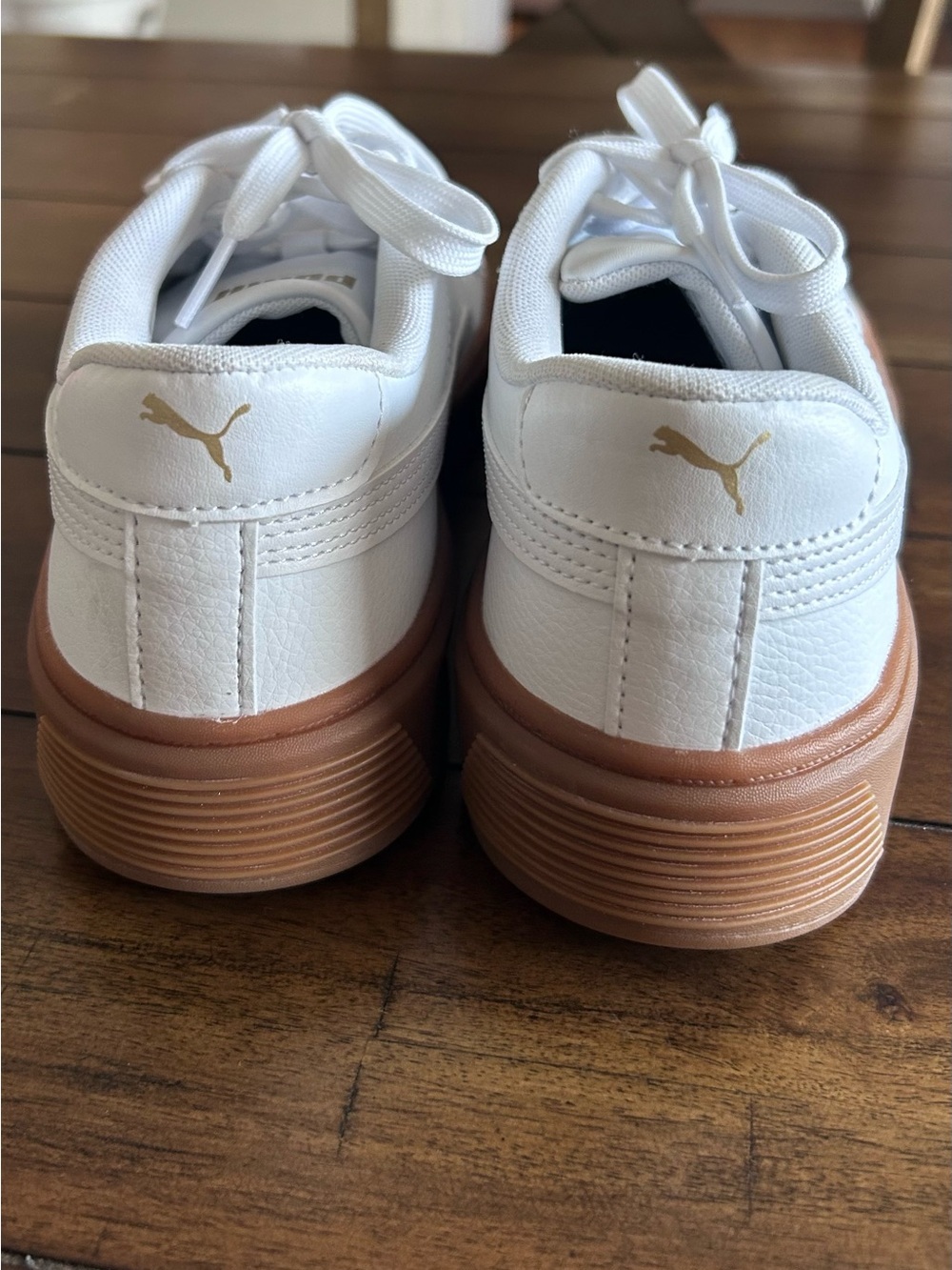PUMA Smash Platform V3 Sneakers Size 8 Women’s Style 390758-21 White NWOT - Picture 9 of 9